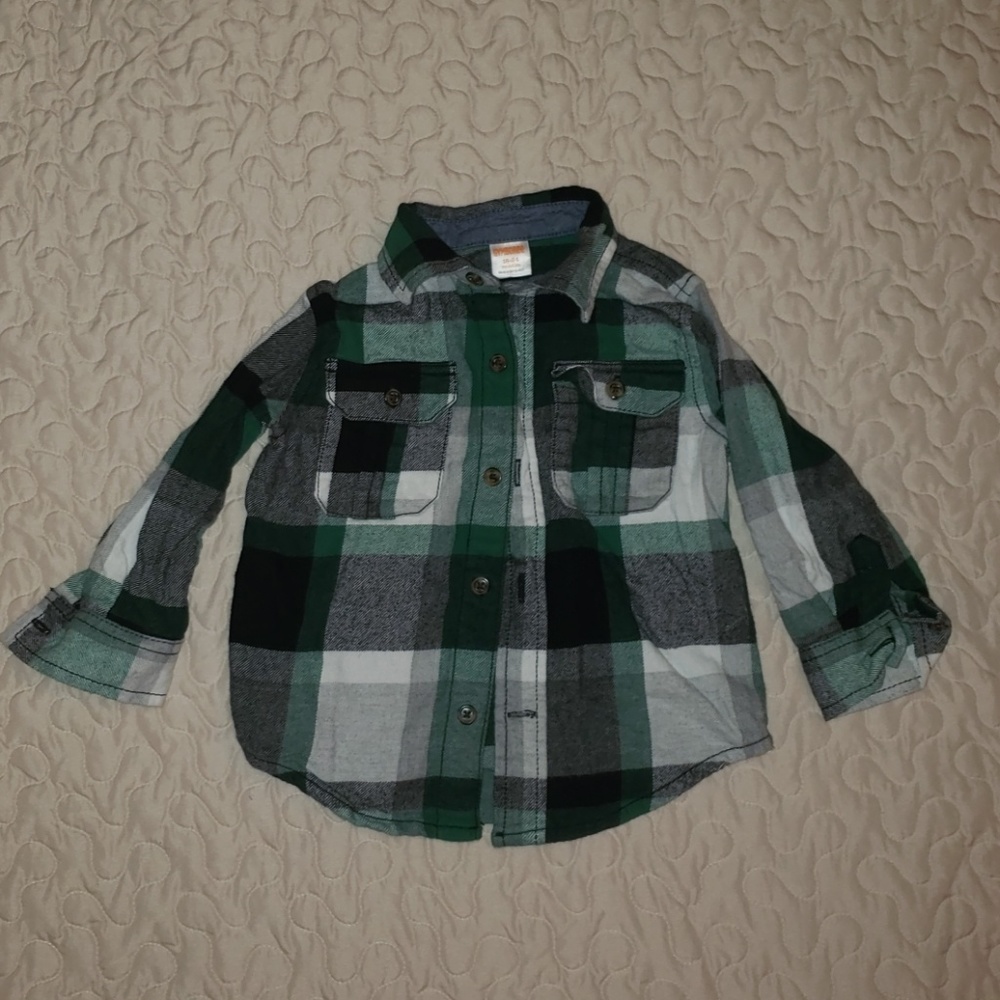 Baby Boys Flannel Shirt